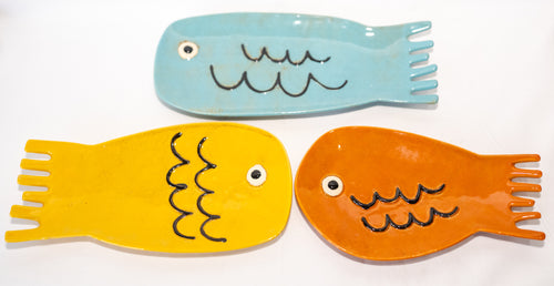 Ceramic Fish Plates