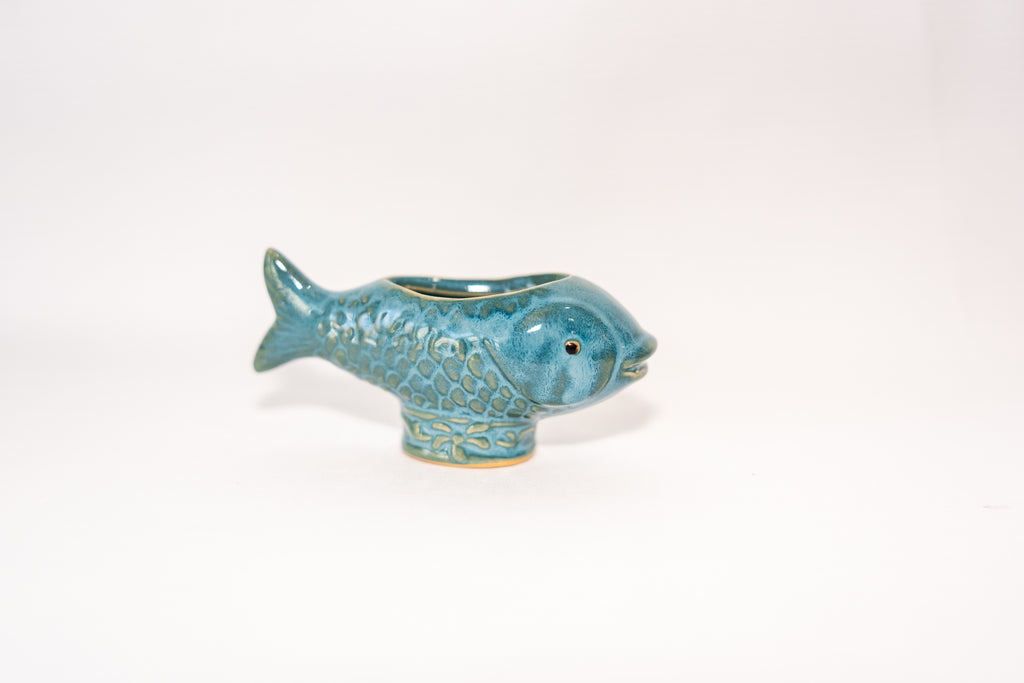 Ceramic Fish Shaped Container