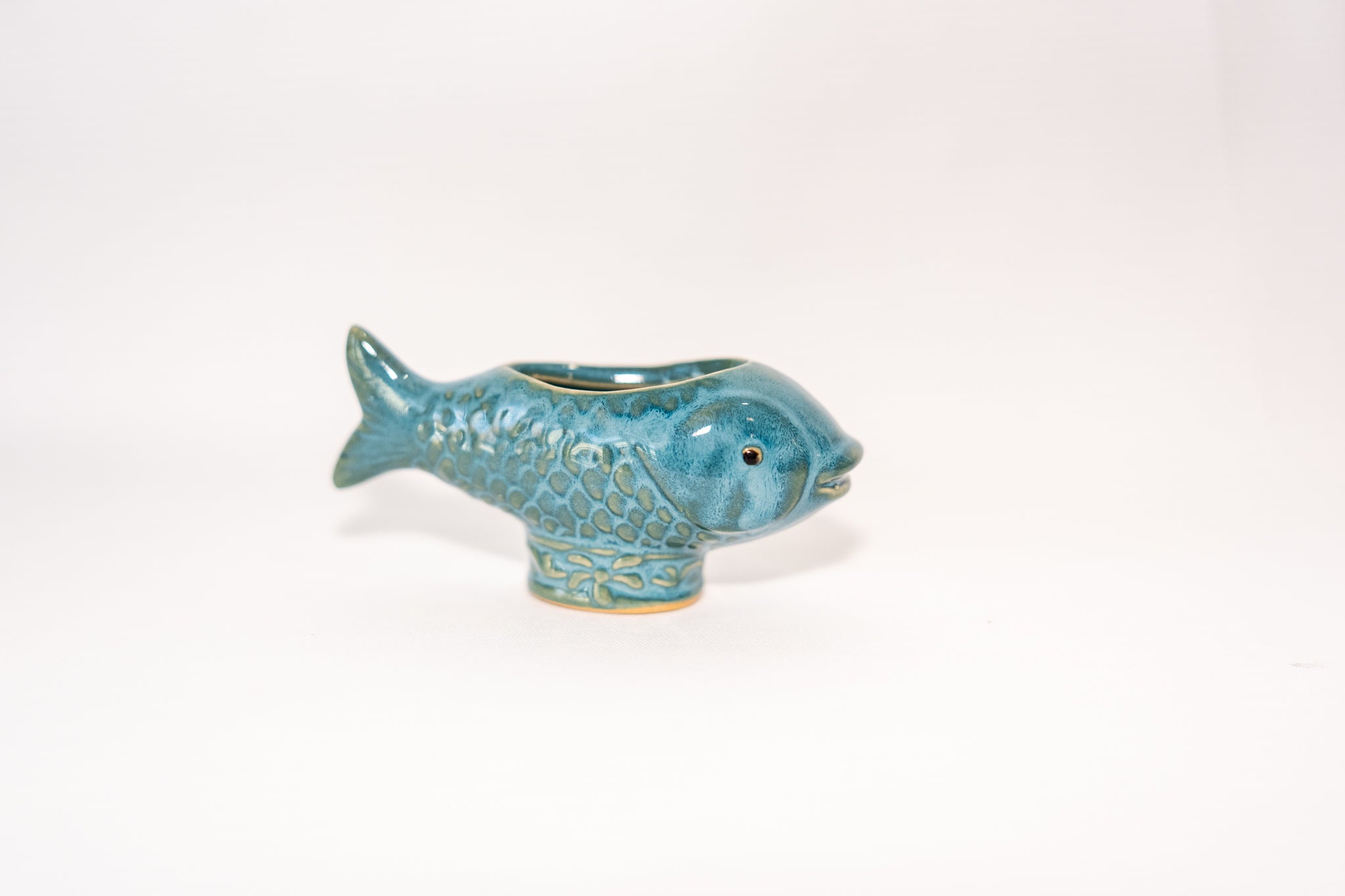 Ceramic Fish Shaped Container