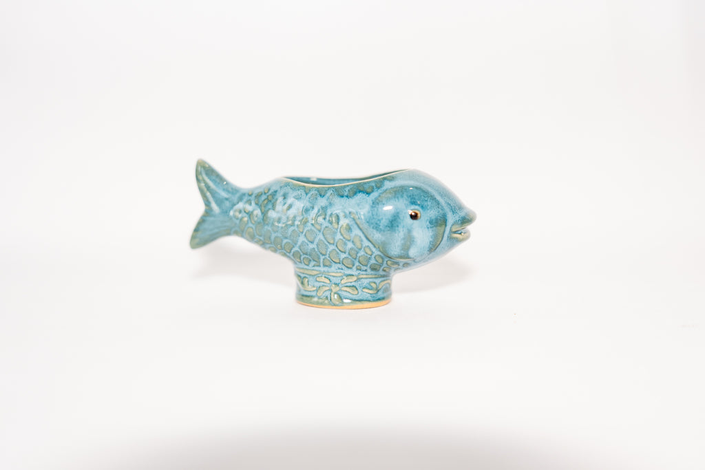 Ceramic Fish Shaped Container