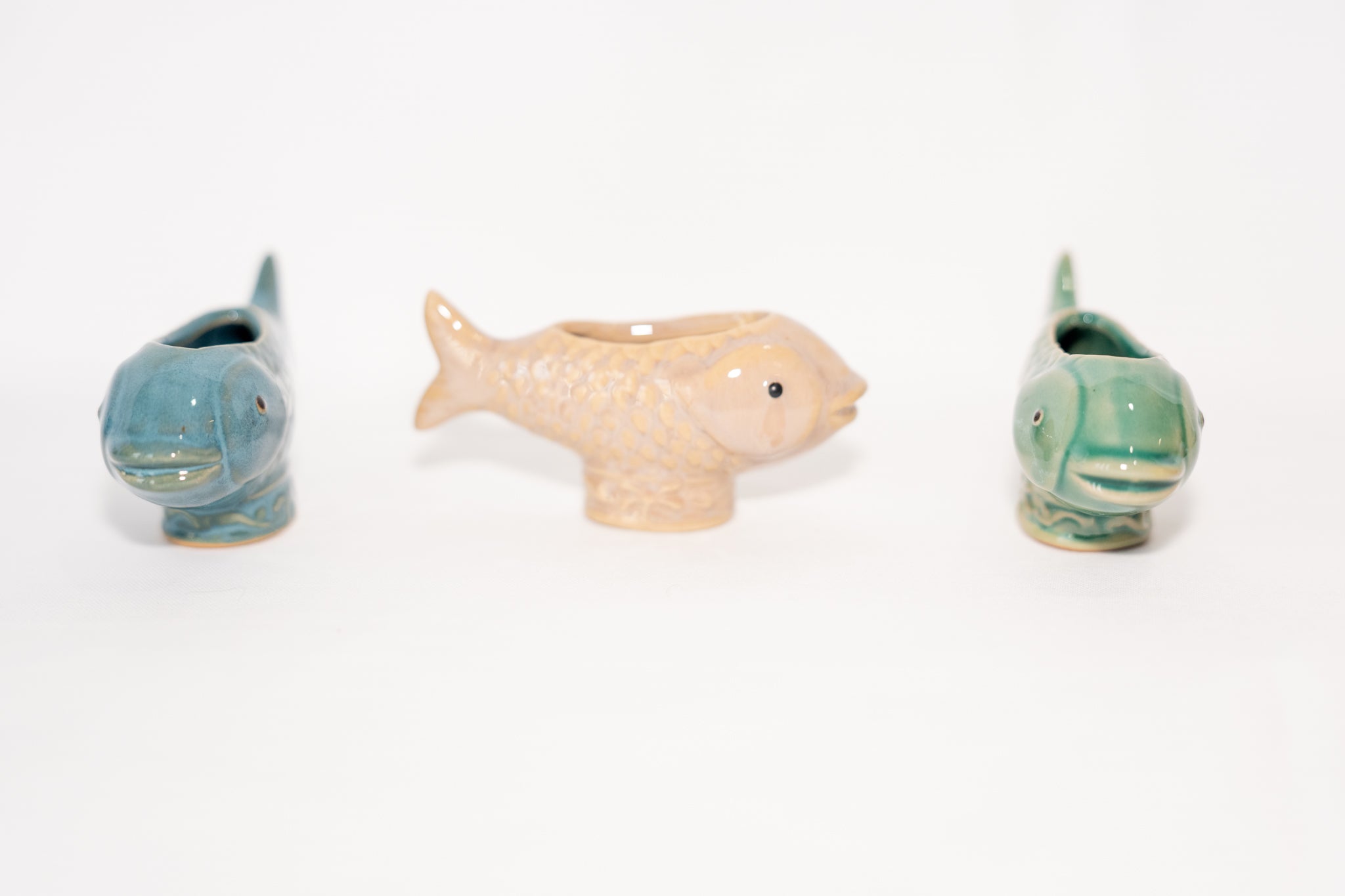 Ceramic Fish Shaped Container