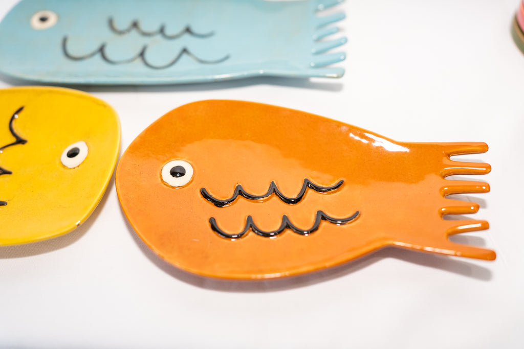 Ceramic Fish Plates