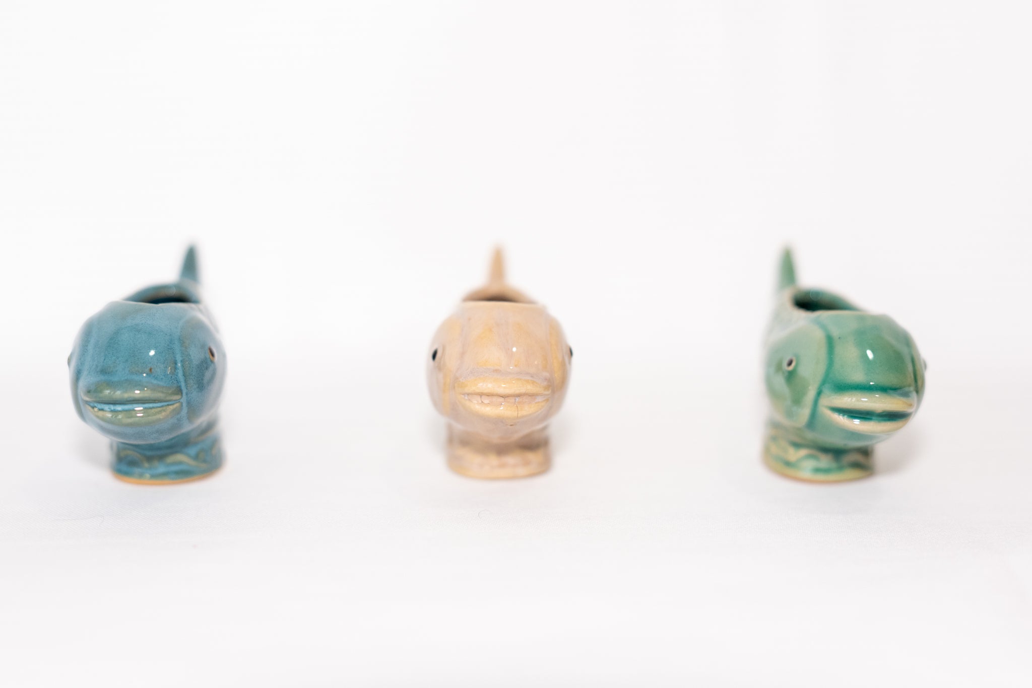 Ceramic Fish Shaped Container