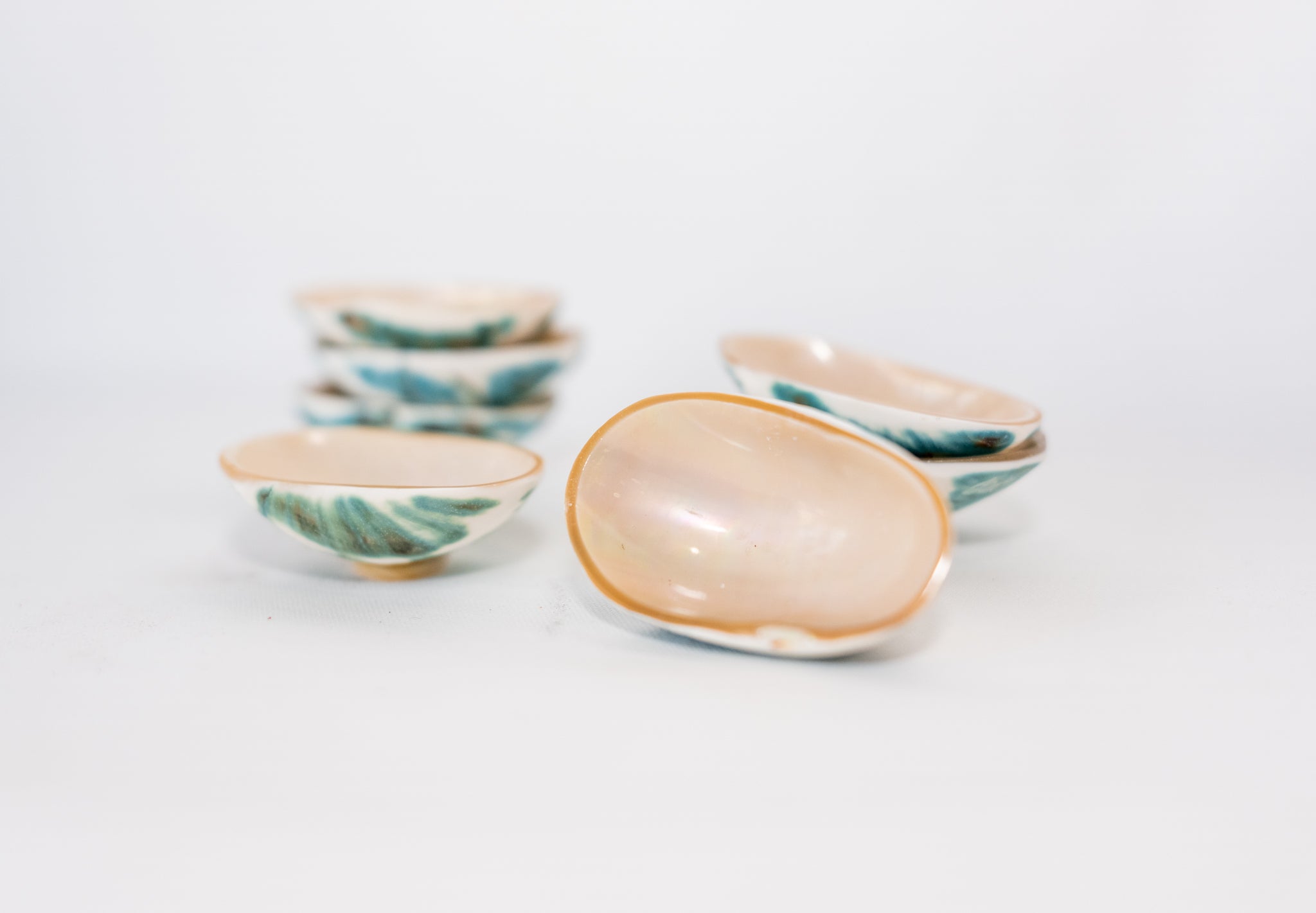 Footed Natural Shell Dish