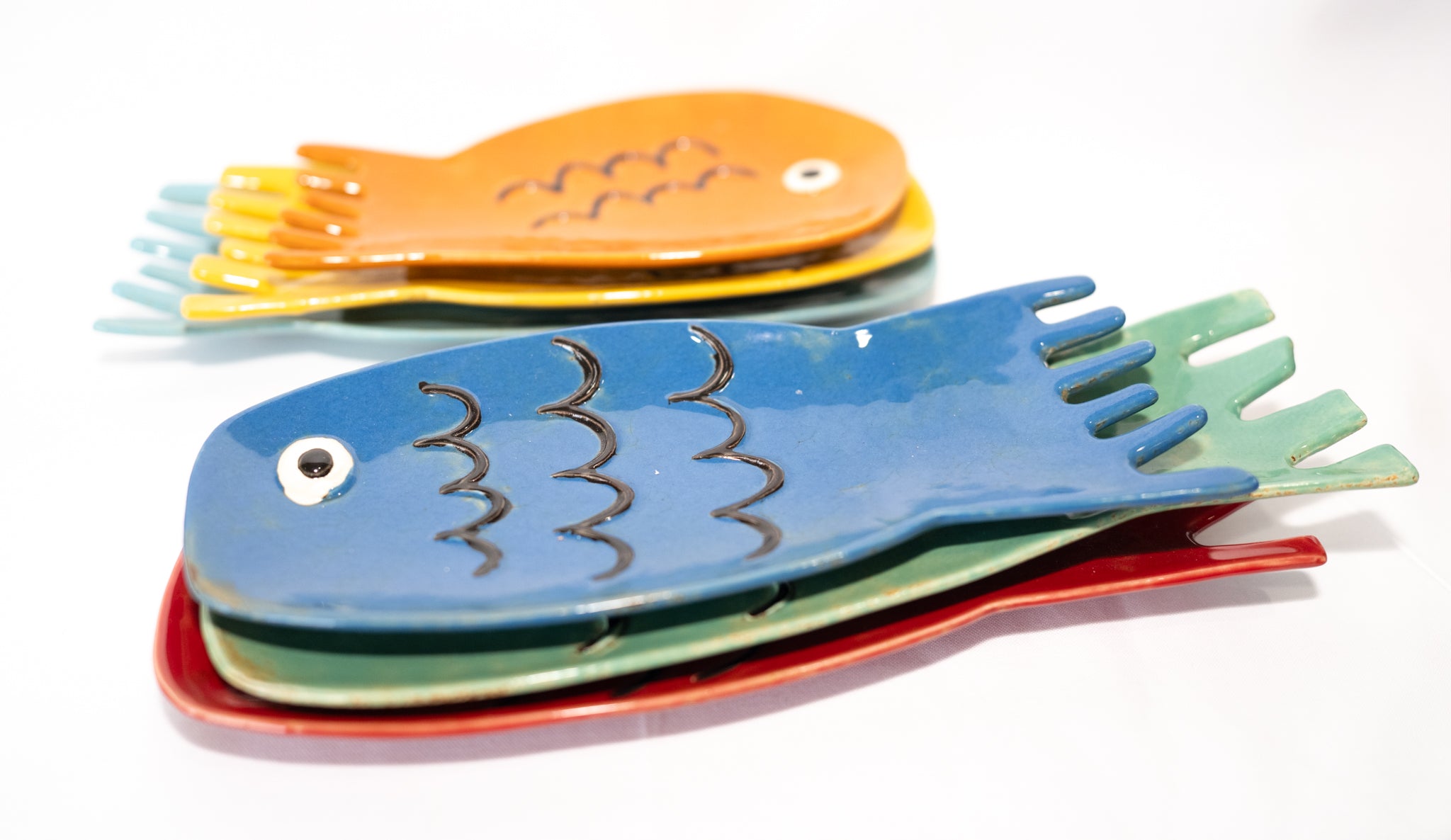 Ceramic Fish Plates